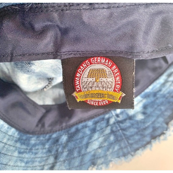 Denim German Beer Hat Official Tawandang German Brewery Cap Bangkok Thailand A8 - Picture 2 of 5